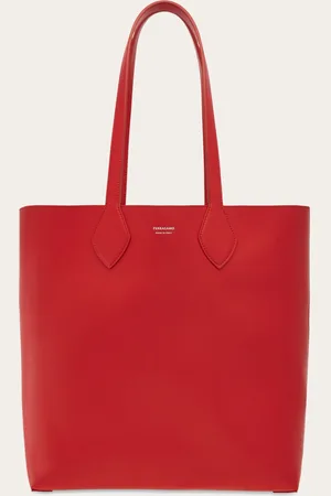 Salvatore Ferragamo Bolso tote reversible Rojo