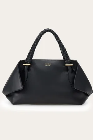 Salvatore Ferragamo Bolso de mano plegado (M) Negro