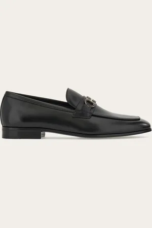 Salvatore Ferragamo Mocasines adorno Gancini Negro Talla 40
