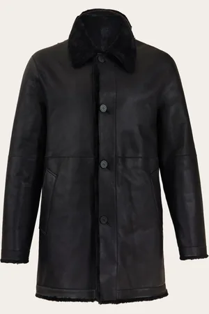 Salvatore Ferragamo Abrigo de merino Negro