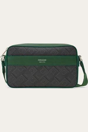 Salvatore Ferragamo Bolso bandolera Monogram Verde