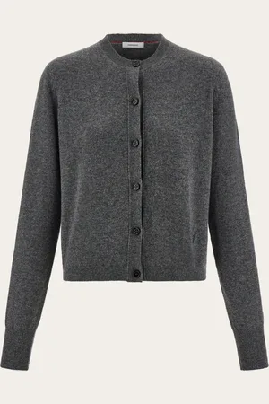 Salvatore Ferragamo Cárdigan de cachemira Gris