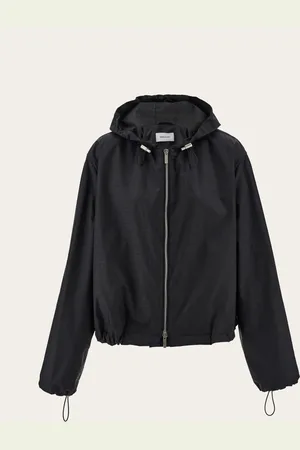 Salvatore Ferragamo Chaqueta cortavientos Monogram Negro