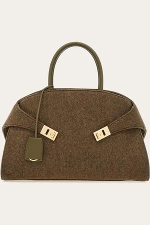 Salvatore Ferragamo Bolso de mano Hug (L) Verde