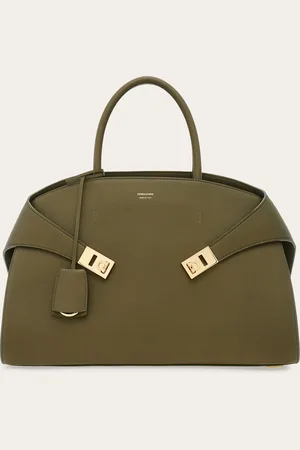 Salvatore Ferragamo Bolso de mano Hug (L) Verde