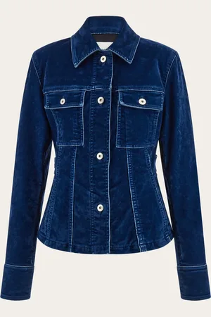 Salvatore Ferragamo Chaqueta trucker Azul