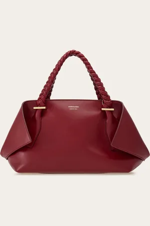 Salvatore Ferragamo Bolso de mano plegado (M) Rojo