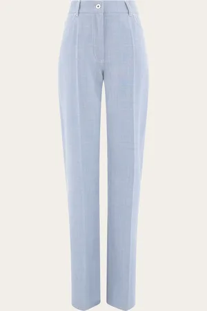 Salvatore Ferragamo Pantalones 5 bolsillos Azul