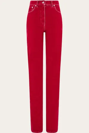 Salvatore Ferragamo Pantalones 5 bolsillos Rosa