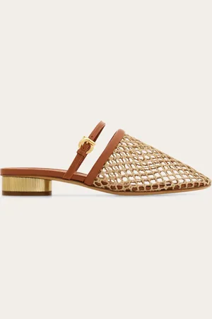 Salvatore Ferragamo Mules de red Talla 35.5