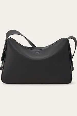Salvatore Ferragamo Bolso messenger con hebillas Gancini (M) Negro
