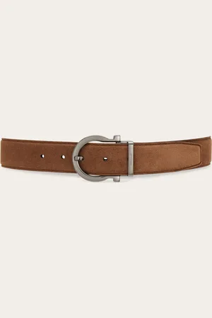 Salvatore Ferragamo Cinturón ajustable Marrón