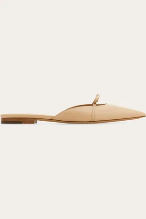 Salvatore Ferragamo Mules con mini lazo Rosa Talla 35.5