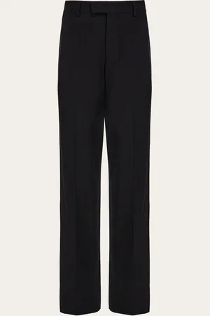 Salvatore Ferragamo Pantalones sastre Negro