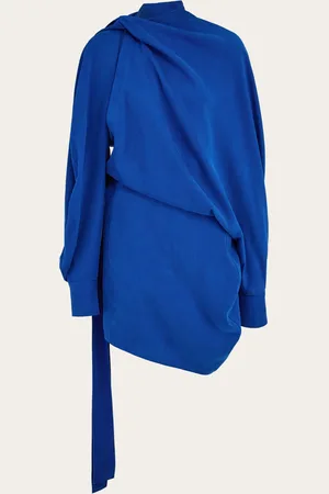 Salvatore Ferragamo Minivestido Azul