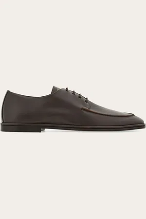 Salvatore Ferragamo Zapatos Derby Marrón Talla 40