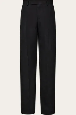 Salvatore Ferragamo Pantalones sastre Negro