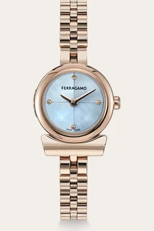 Salvatore Ferragamo Reloj Gancino Rosa