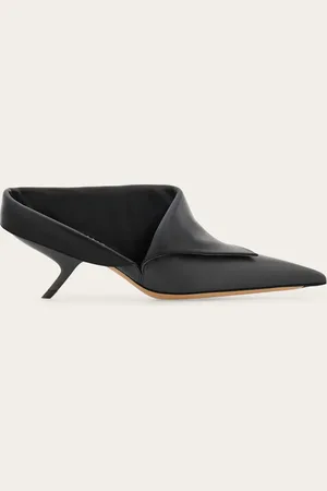 Salvatore Ferragamo Mules Eva soft Negro Talla 35.5