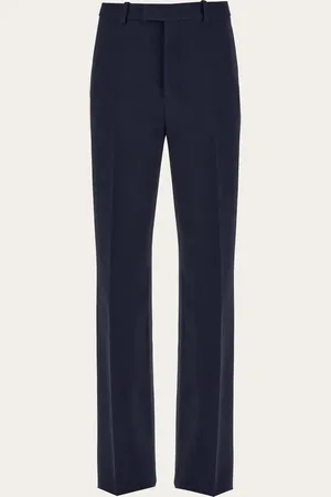 Salvatore Ferragamo Pantalones sin pinzas Azul
