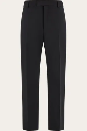 Salvatore Ferragamo Pantalones sin pinzas Negro