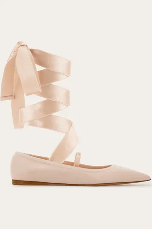 Salvatore Ferragamo Bailarinas con cinta Rosa Talla 35.5