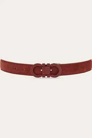 Salvatore Ferragamo Cinturón ajustable Rojo