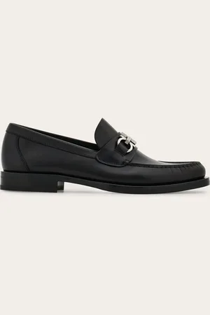 Salvatore Ferragamo Mocasines adorno Gancini Negro Talla 40