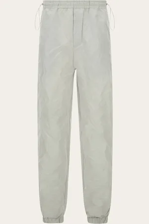 Salvatore Ferragamo Joggers con cordón Gris