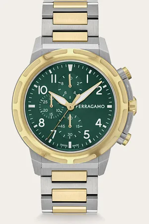 Salvatore Ferragamo Reloj Sport Chrono Oro