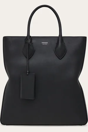 Salvatore Ferragamo Bolso tote star-shaped North-South (L) Negro