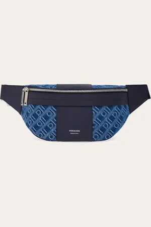 Salvatore Ferragamo Riñonera Monogram Azul
