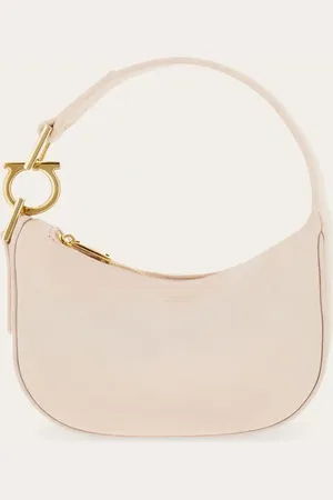Salvatore Ferragamo Minibolso hobo North-South Rosa