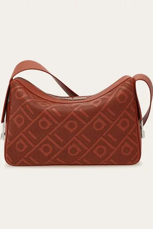 Salvatore Ferragamo Bolso messenger Monogram Rojo