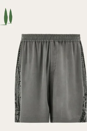 Salvatore Ferragamo Back to Earth - Bermudas estampado Tuscany Gris
