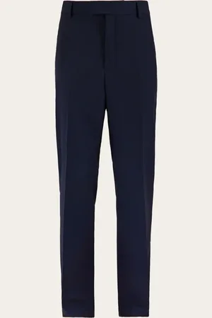Salvatore Ferragamo Pantalones sin pinzas Azul