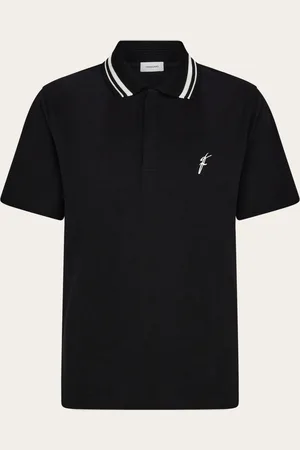 Salvatore Ferragamo Polo de punto Negro