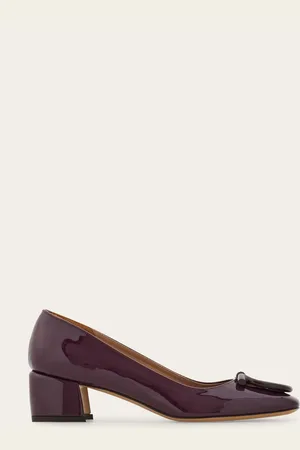 Salvatore Ferragamo Zapatos de salón maxi Gancini Rojo Talla 35