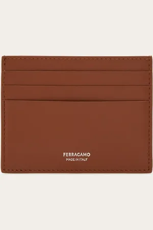 Salvatore Ferragamo Tarjetero Marrón