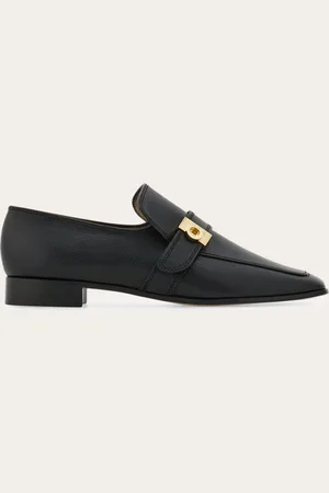 Salvatore Ferragamo Mocasines hebilla Hug Negro Talla 35