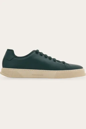 Salvatore Ferragamo Sneakers bajas Verde Talla 41