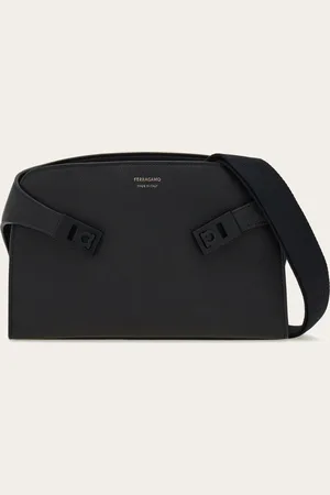 Salvatore Ferragamo Bolso messenger Hug Negro