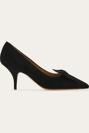 Salvatore Ferragamo Zapatos de salón con lazo Negro Talla 35