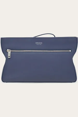 Salvatore Ferragamo Pouch star-shaped Azul