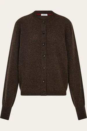 Salvatore Ferragamo Cárdigan de cachemira Gris