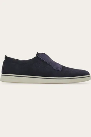 Salvatore Ferragamo Sneakers slip on Azul Talla 39.5