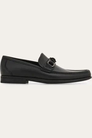 Salvatore Ferragamo Mocasines con bocado Gancini Negro Talla 39
