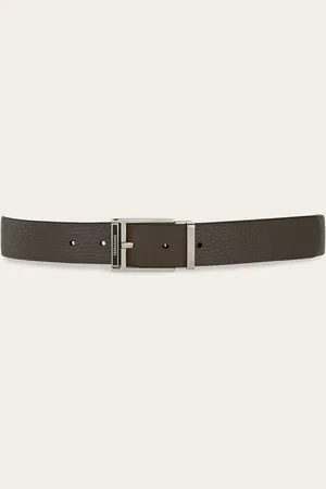 Salvatore Ferragamo Cinturón reversible y ajustable Gris