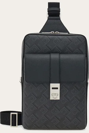 Salvatore Ferragamo Mochila de un hombro Negro