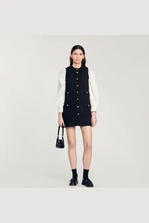Sandro Vestido corto de tweed